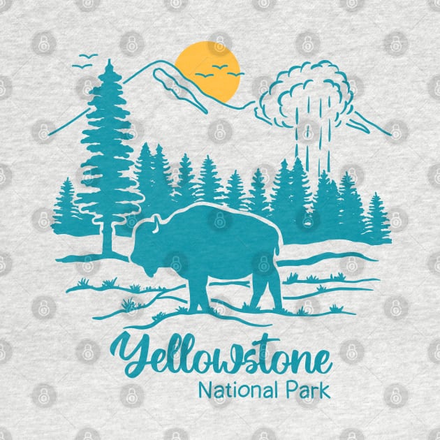 Yellowstone National Park by Tebscooler